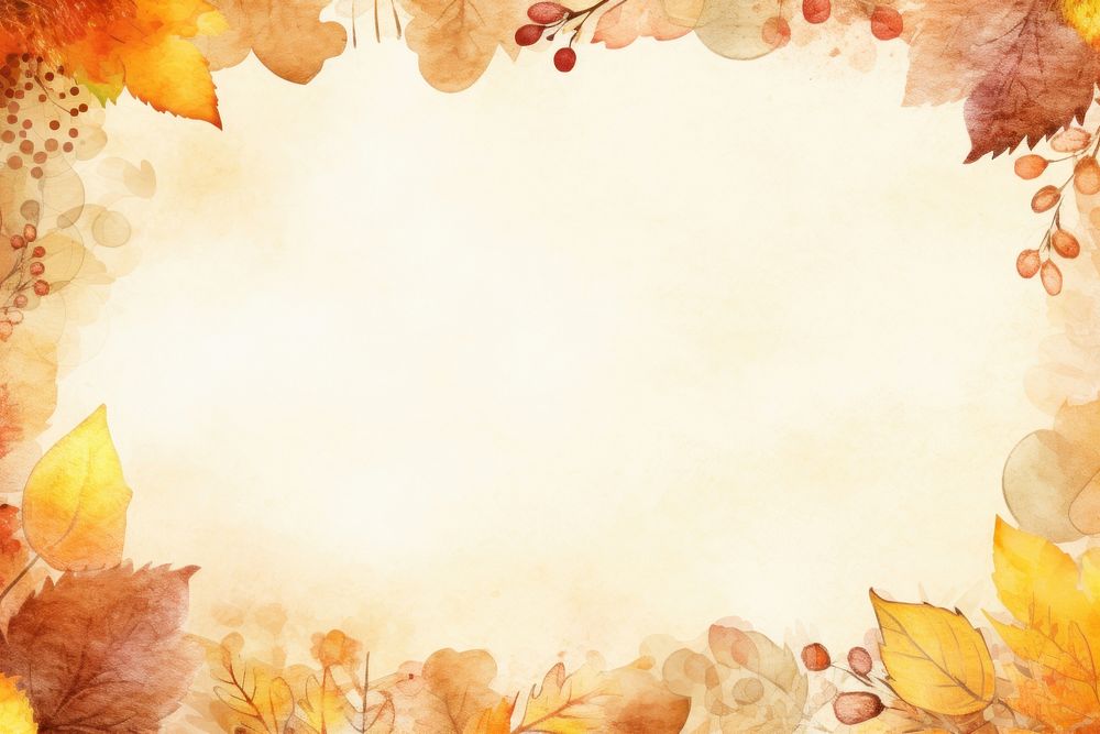 Thanksgiving border background backgrounds outdoors plant.