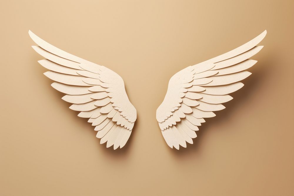 2d angel wings symbol creativity | Premium Photo - rawpixel