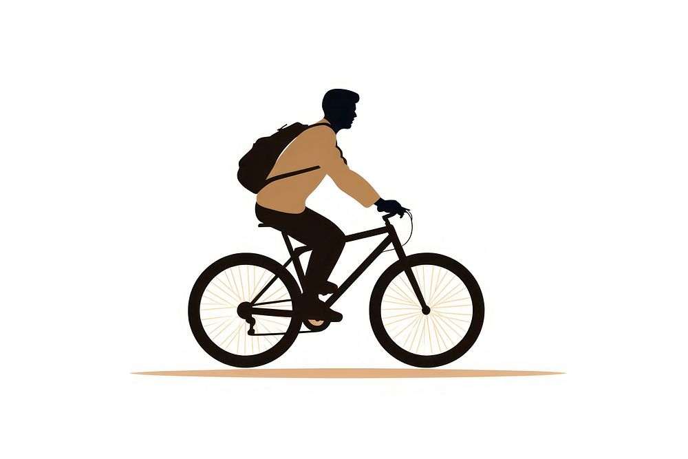 Bicycle bike silhouette vehicle.