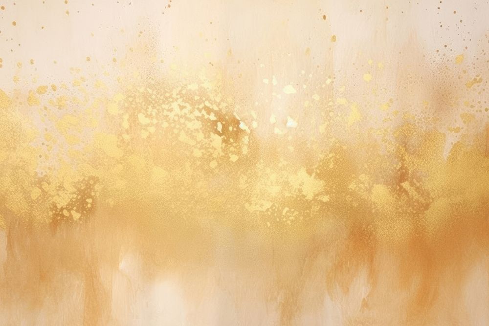 Watercolor gold background gold dust glitter beige.