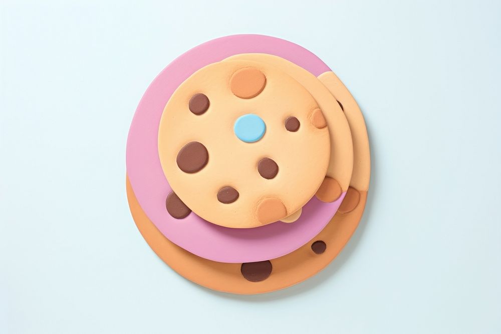 Cookies dessert art toy.