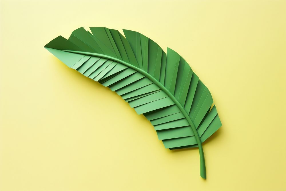 Banana leaf plant green art.