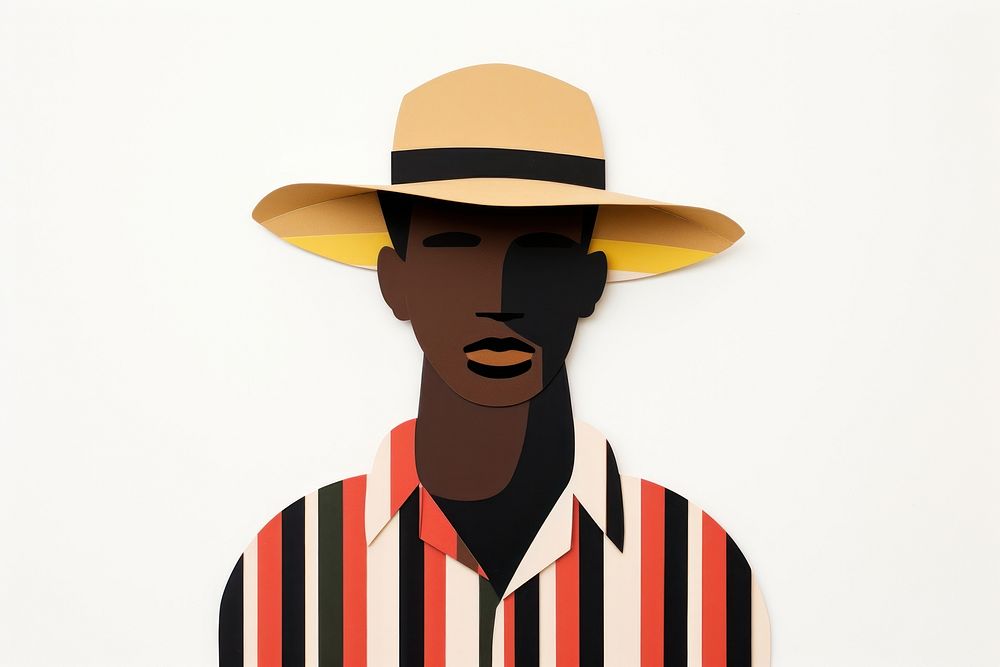 Black man farmer portrait art photography.