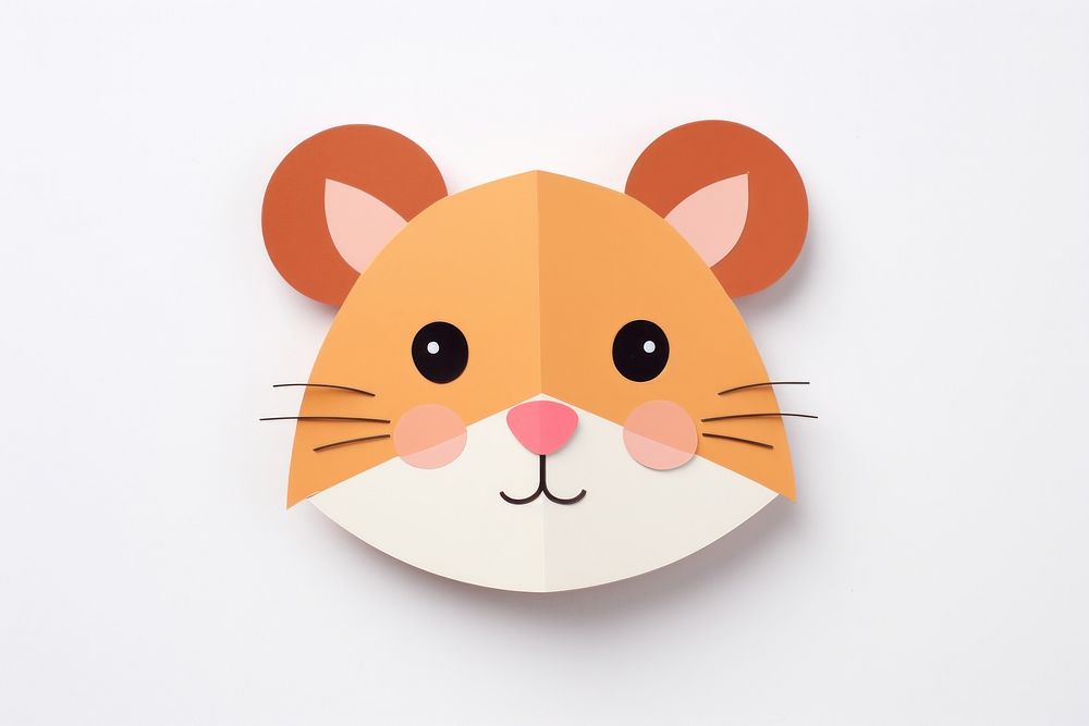 Hamster animal paper cute.