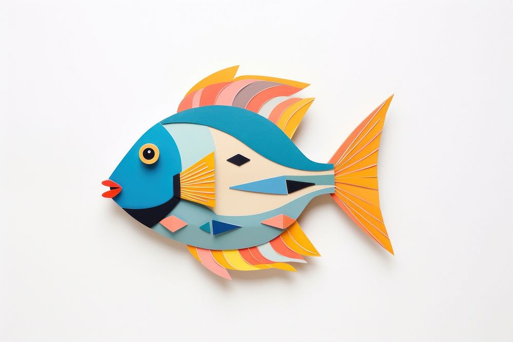 Triggerfish animal art representation.