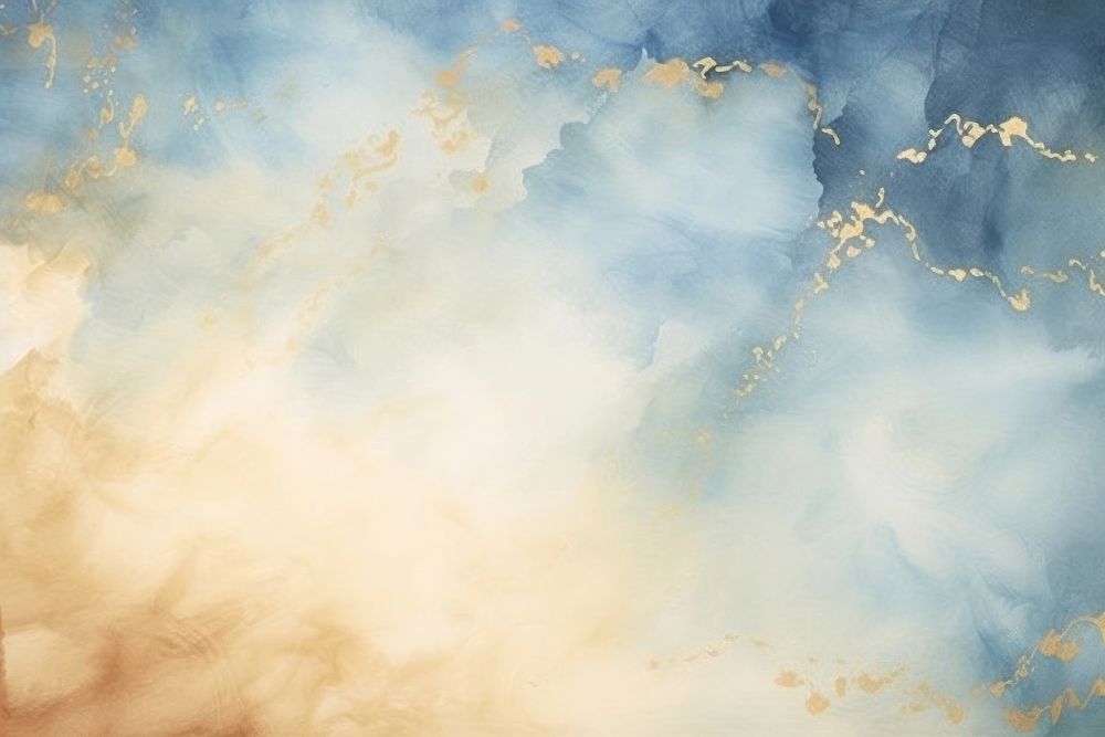 Cloud watercolor gold background backgrounds painting.