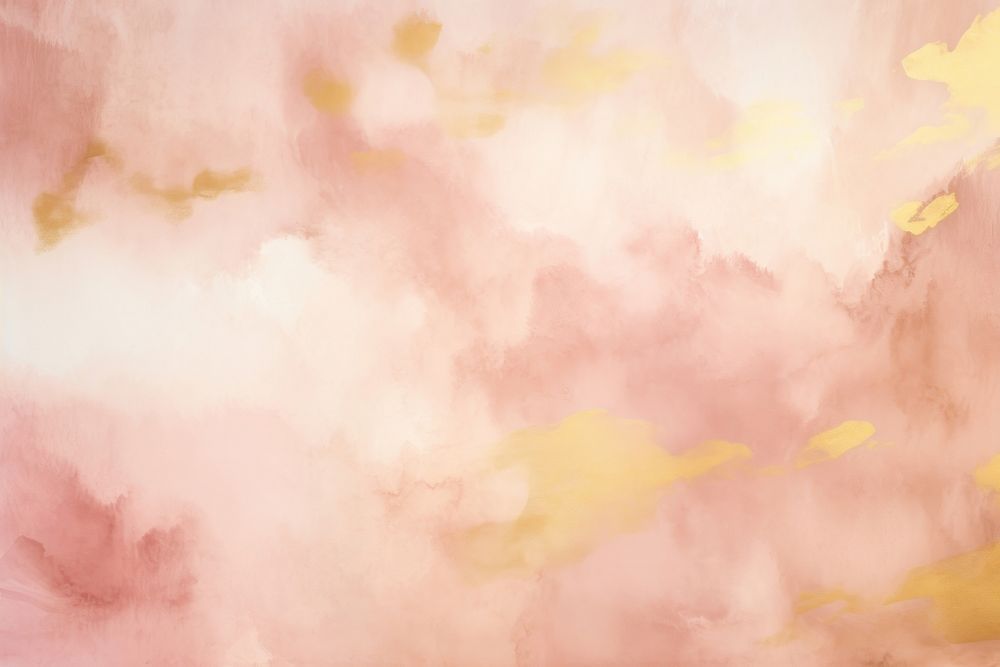 Cloud watercolor gold background painting backgrounds.