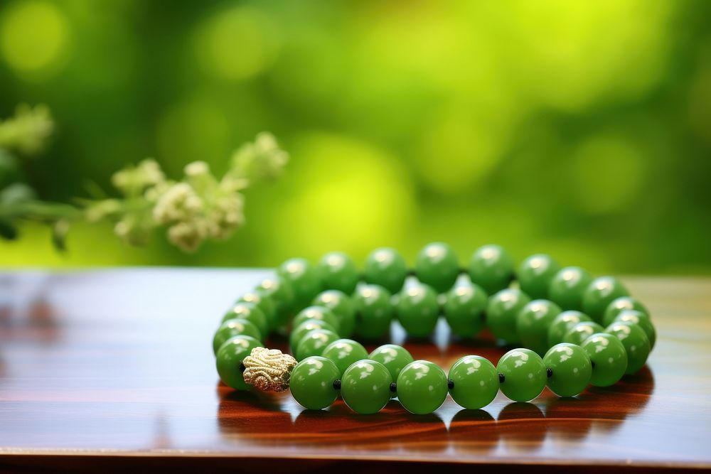 Prayer beads jewelry prayer green.