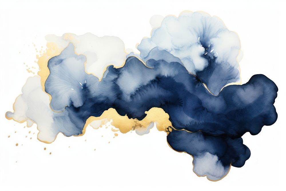 Indigo cloud backgrounds painting smoke.