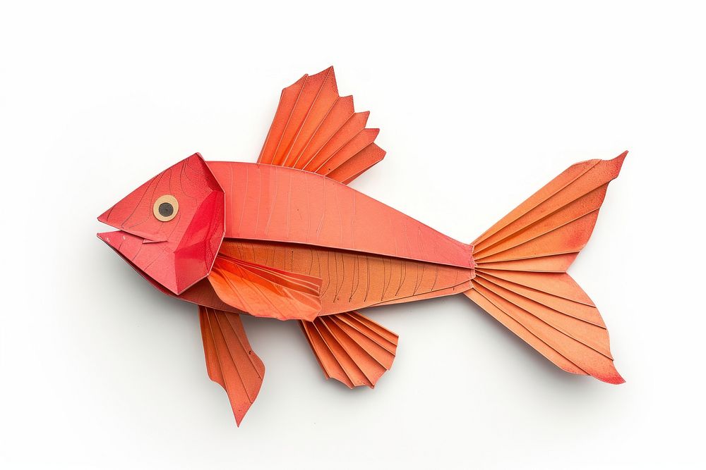 Fish paper origami animal.