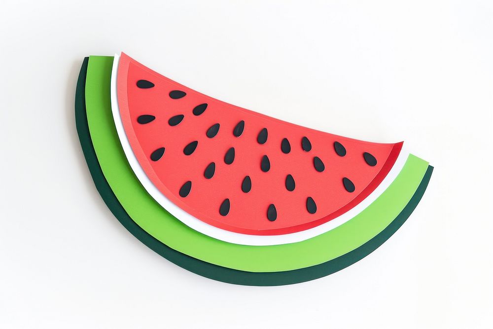 Watermelon slice fruit plant food.