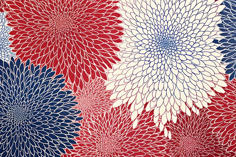 Flower pattern backgrounds creativity.