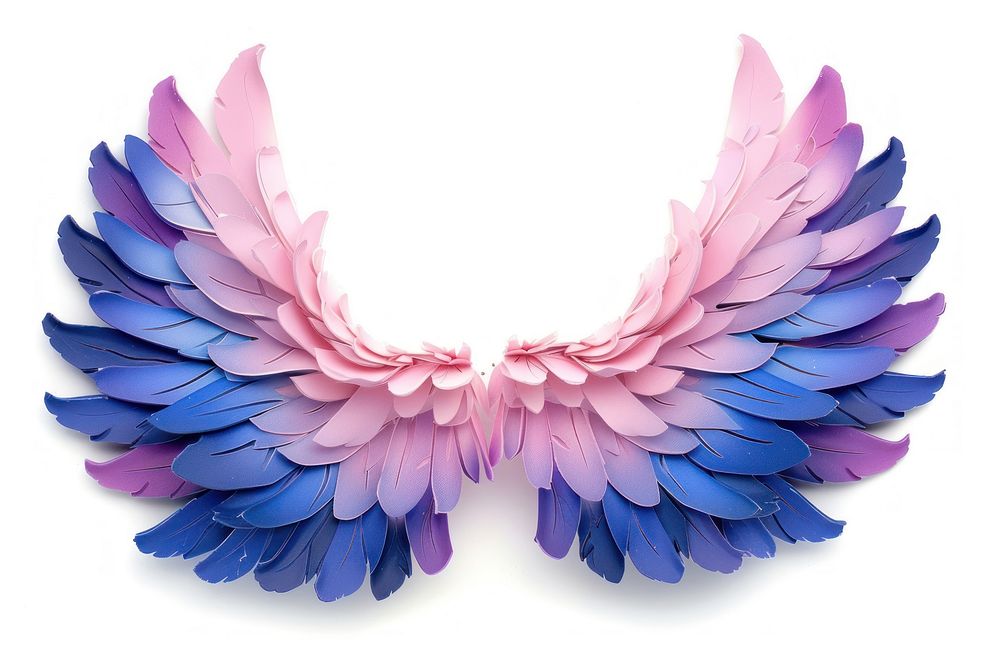 Angel wings petal lightweight accessories.