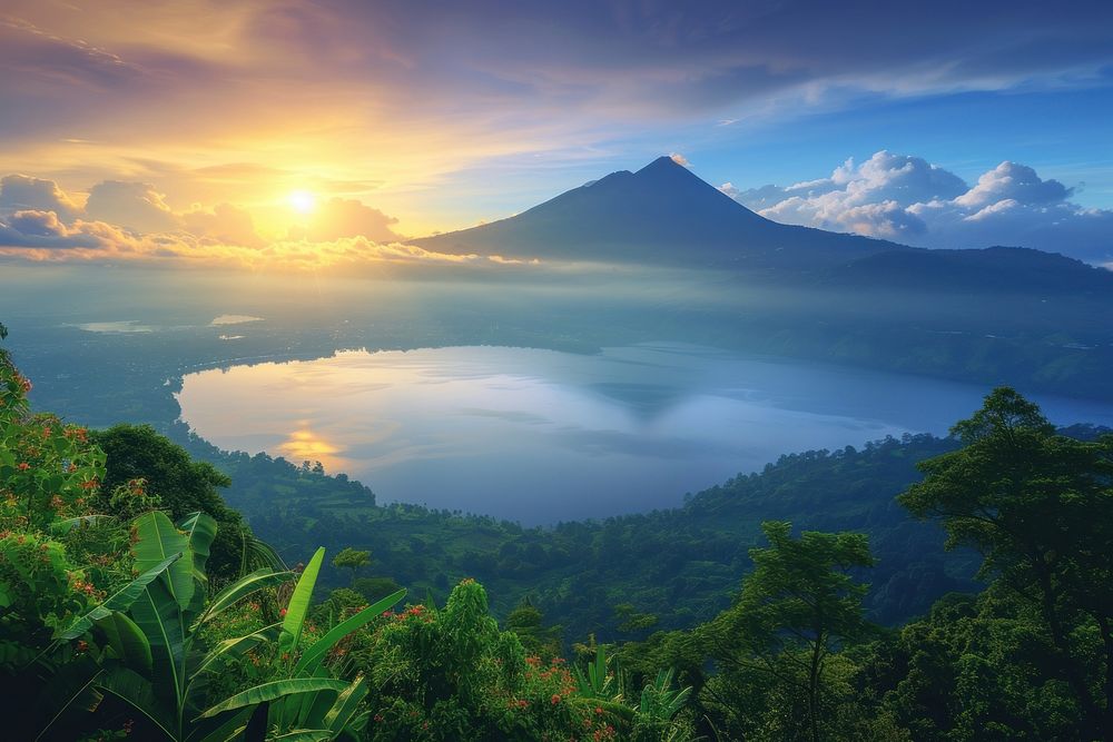 Indonesia landscape outdoors nature.