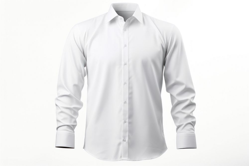 Shirt sleeve blouse white.