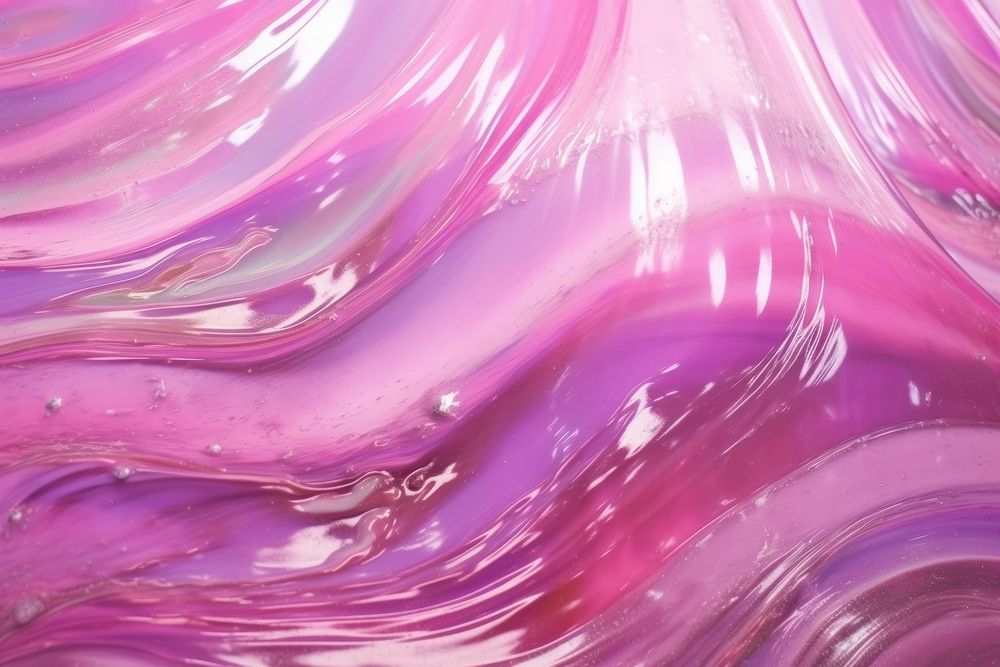 Pink and silver liquid backgrounds purple petal.