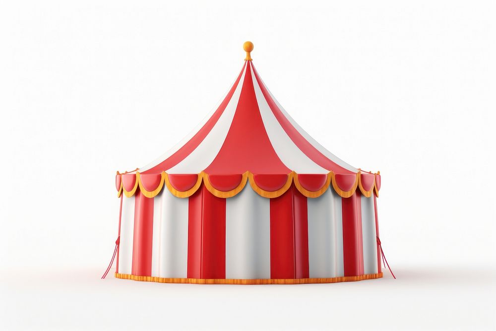 Circus tent recreation celebration carousel.