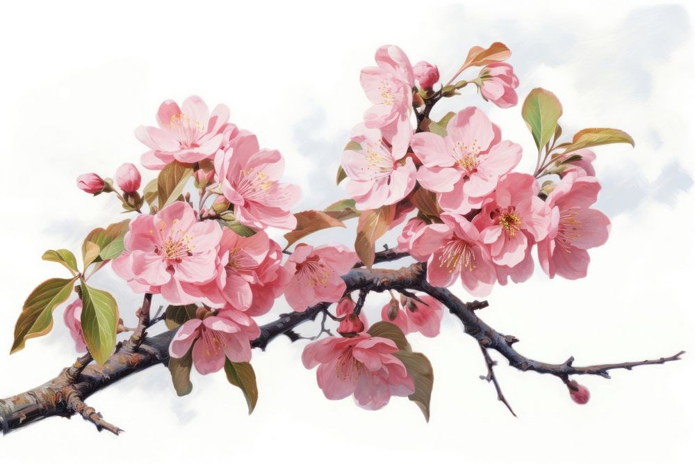 A sakura flower outdoors blossom nature.
