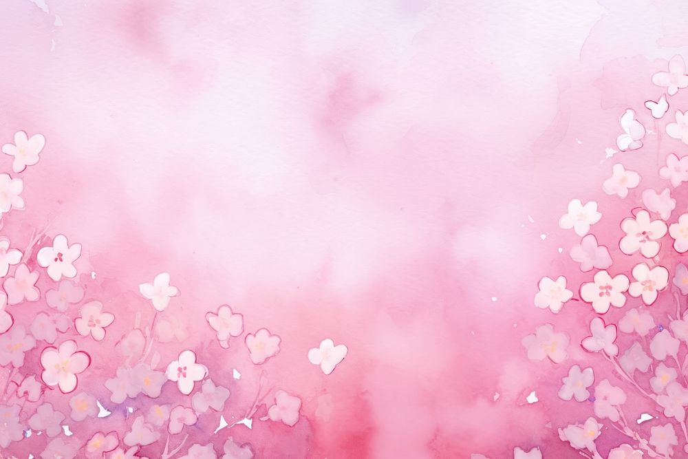 Pink aesthetic background flower backgrounds outdoors.