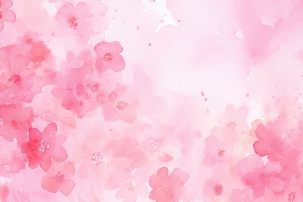 Pink aesthetic background flower backgrounds blossom.