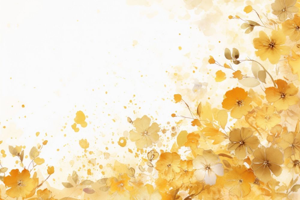 Sparkly gold aesthetic background backgrounds pattern flower.