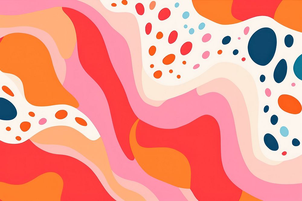 Dot pattern backgrounds abstract painting.