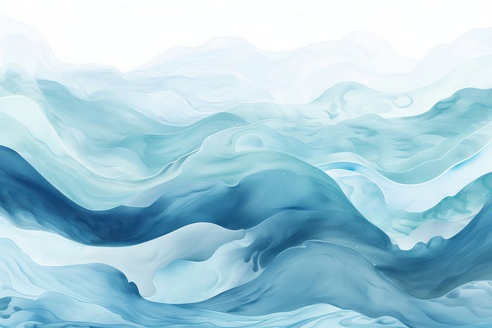 Ocean wave backgrounds turquoise abstract.