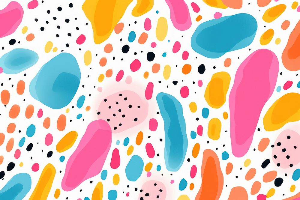 Polka dot pattern backgrounds abstract confetti.