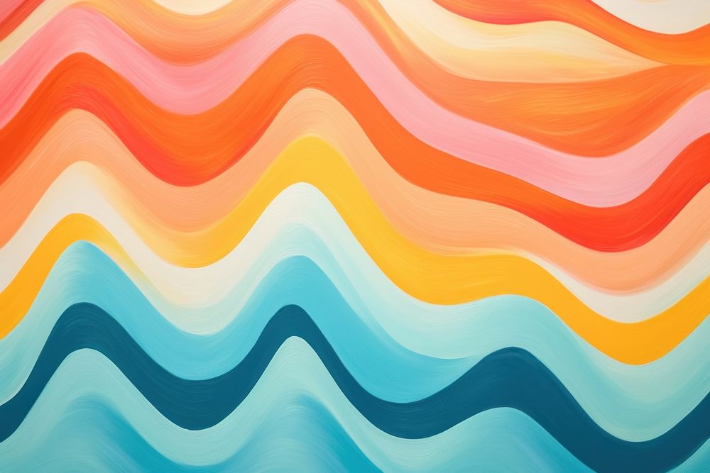 Zigzag pattern backgrounds abstract painting.