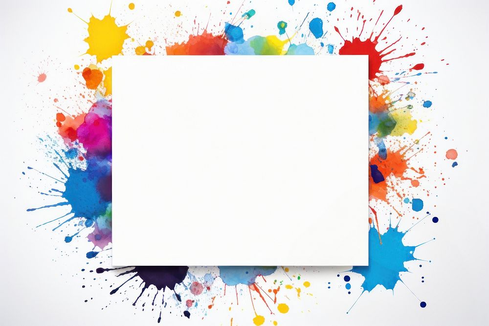 Pop colorful backgrounds paper frame.