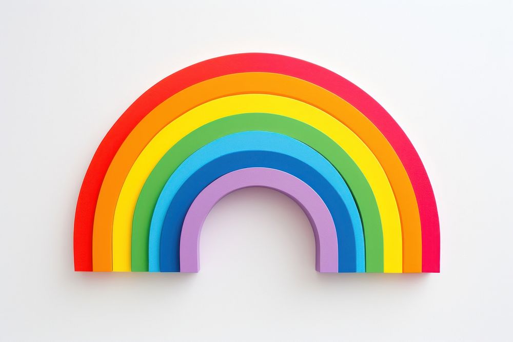 Rainbow flag art creativity spectrum.