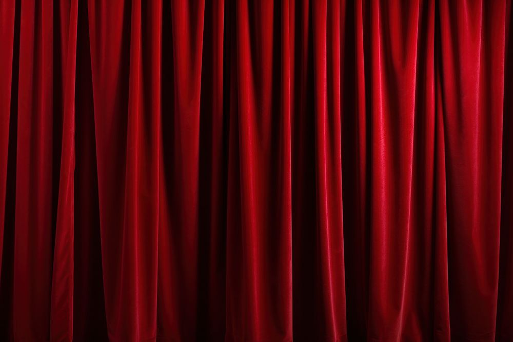 A red velvet curtain maroon backgrounds repetition.