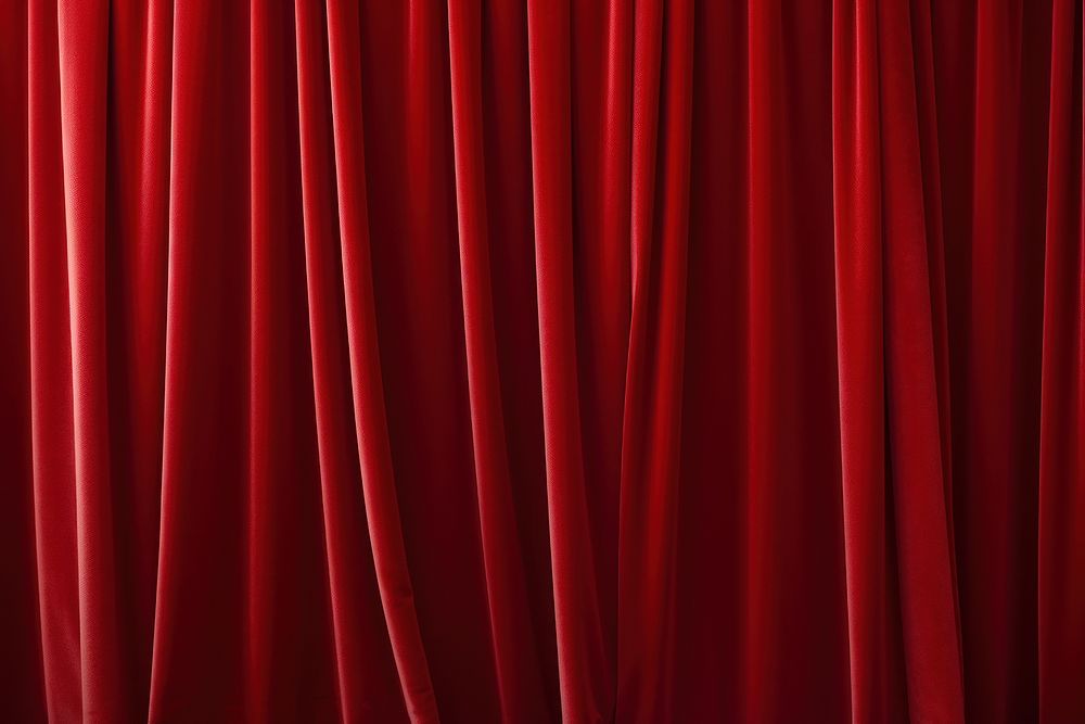 A red velvet curtain backgrounds repetition textured.