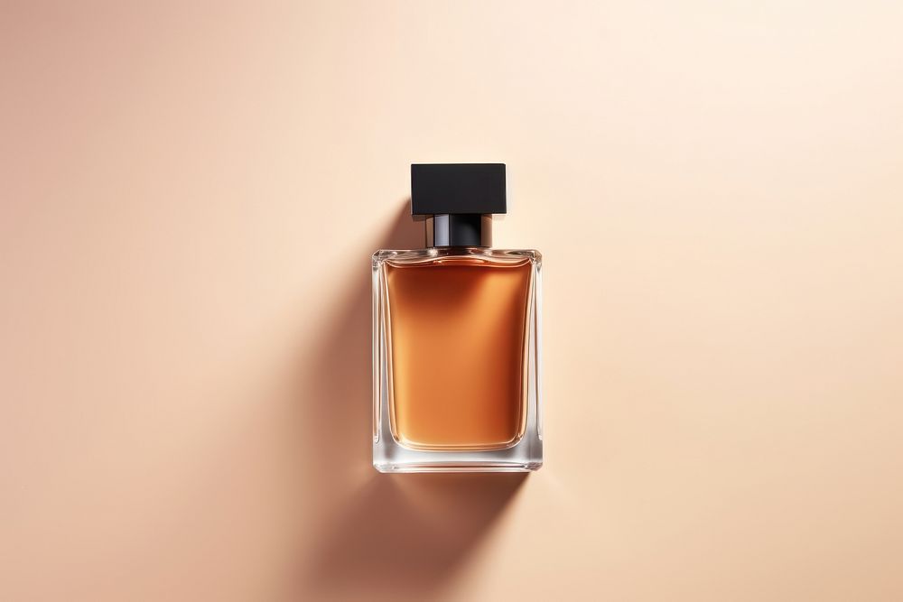 Perfume cosmetics bottle simplicity.