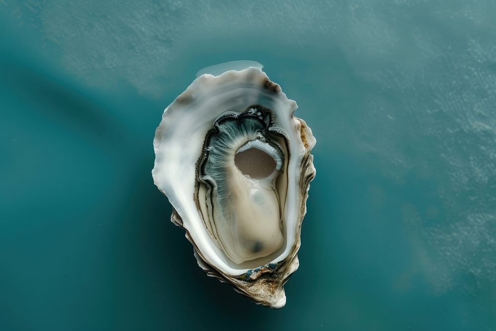 Oyster invertebrate underwater shellfish.