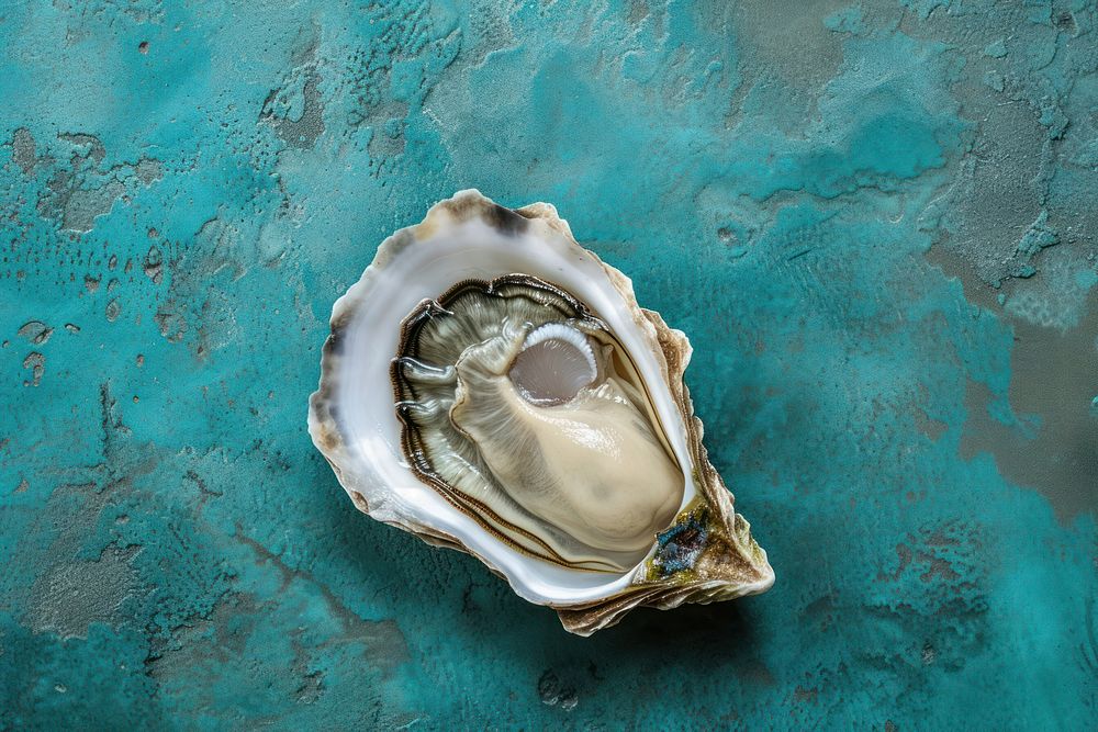 Oyster seashell invertebrate shellfish.