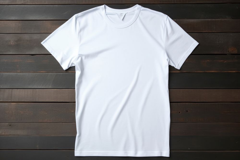 T-shirt sleeve coathanger undershirt.