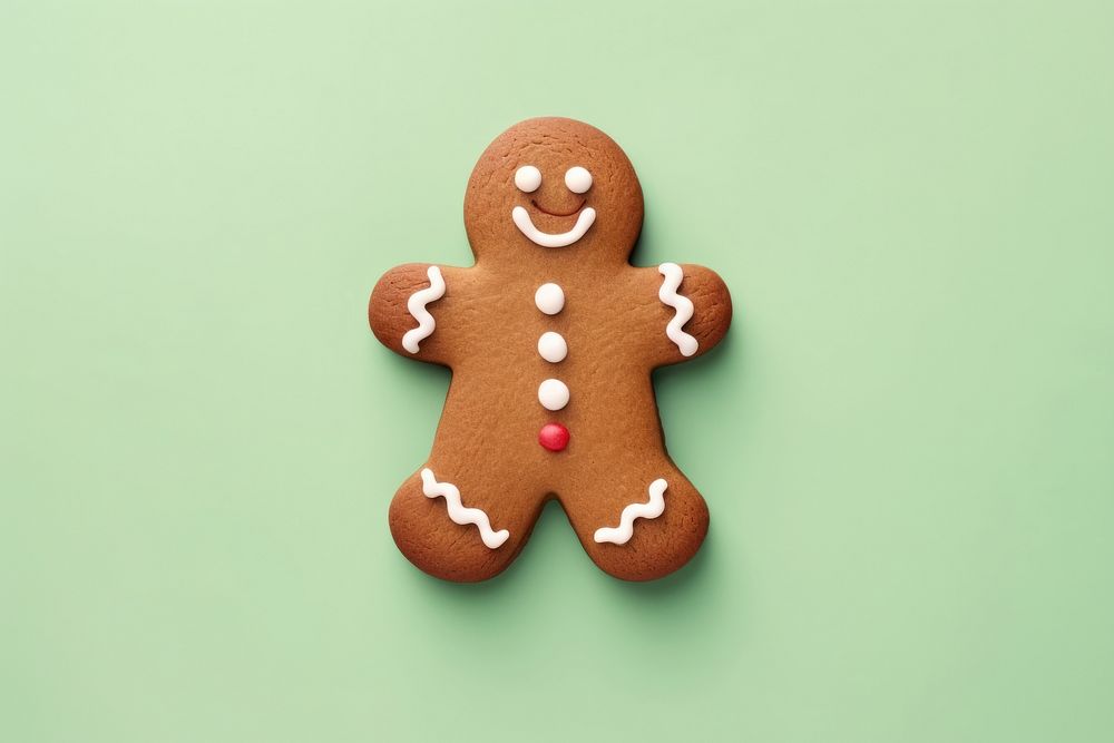 Gingerbread cookie food gingerbread man.