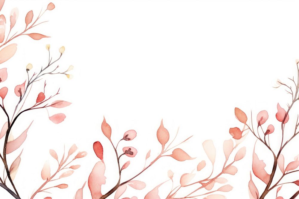 Branches border rectangle backgrounds pattern plant.