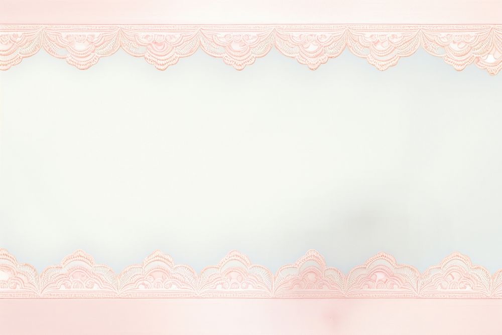 Lace ribbon border backgrounds rectangle pattern.