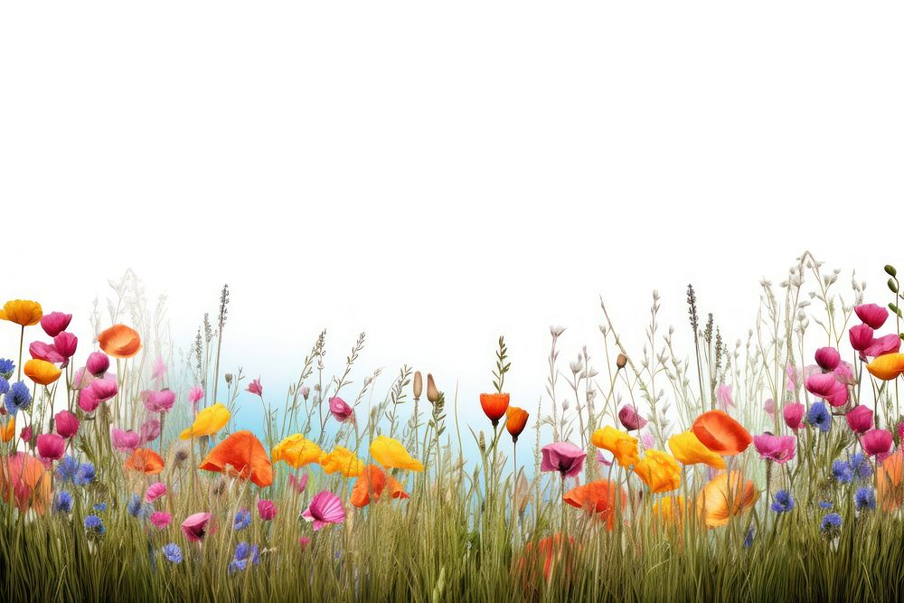 Flower grass field backgrounds.