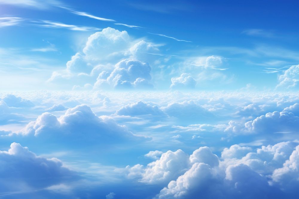 Photo of atmosphere sky backgrounds outdoors.
