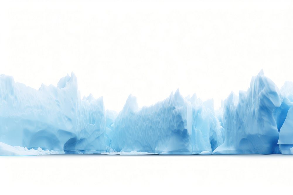 Blue ice cliff backgrounds iceberg nature.