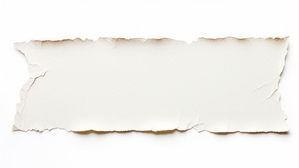 Off-white adhesive strip backgrounds rough paper.