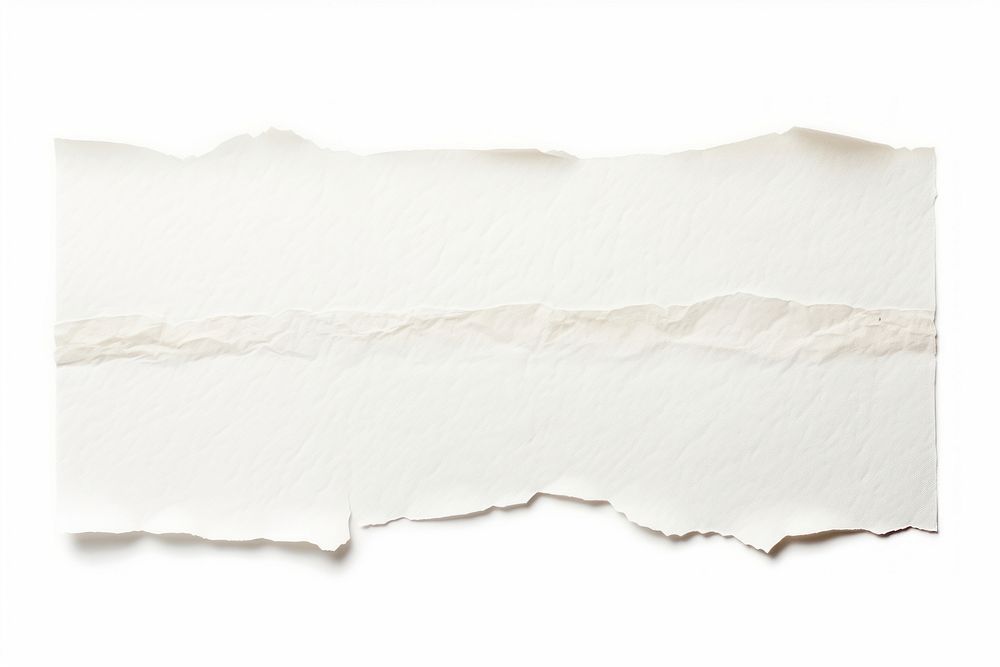 Off-white paper adhesive strip backgrounds rough white background.