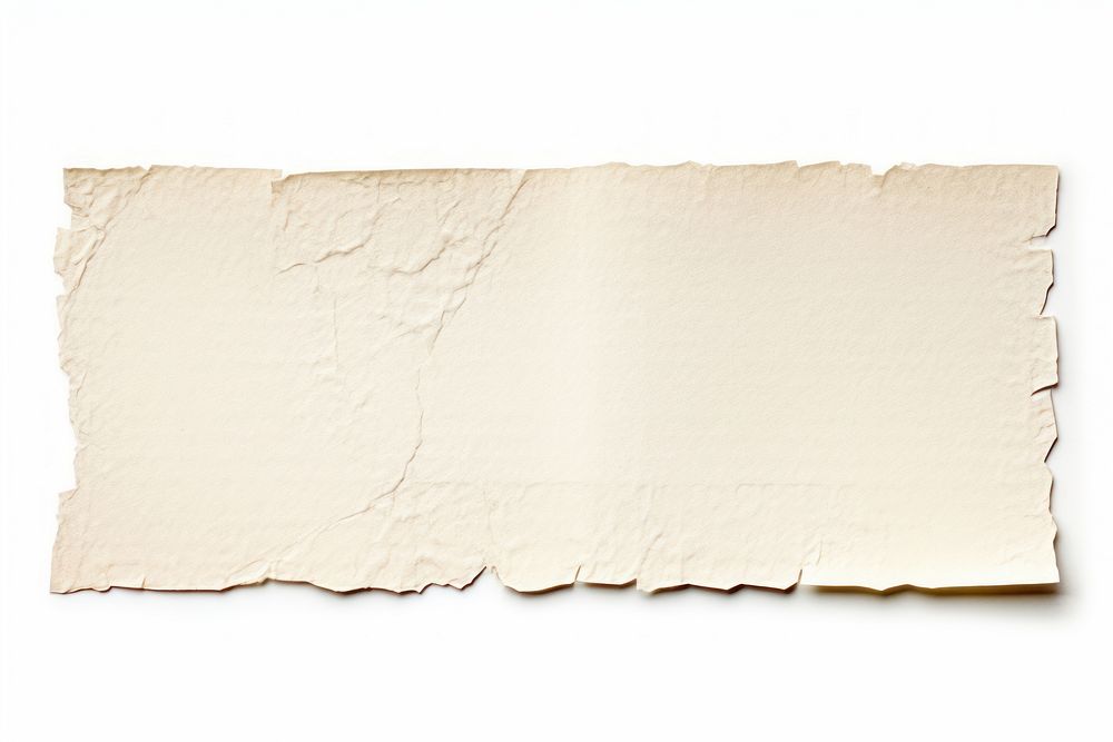 Off-white paper adhesive strip backgrounds rough white background.