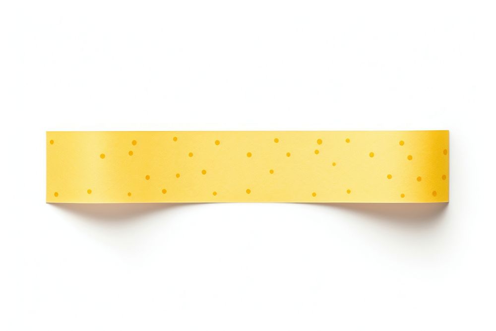 Small poka dot paper adhesive strip white background accessories simplicity.