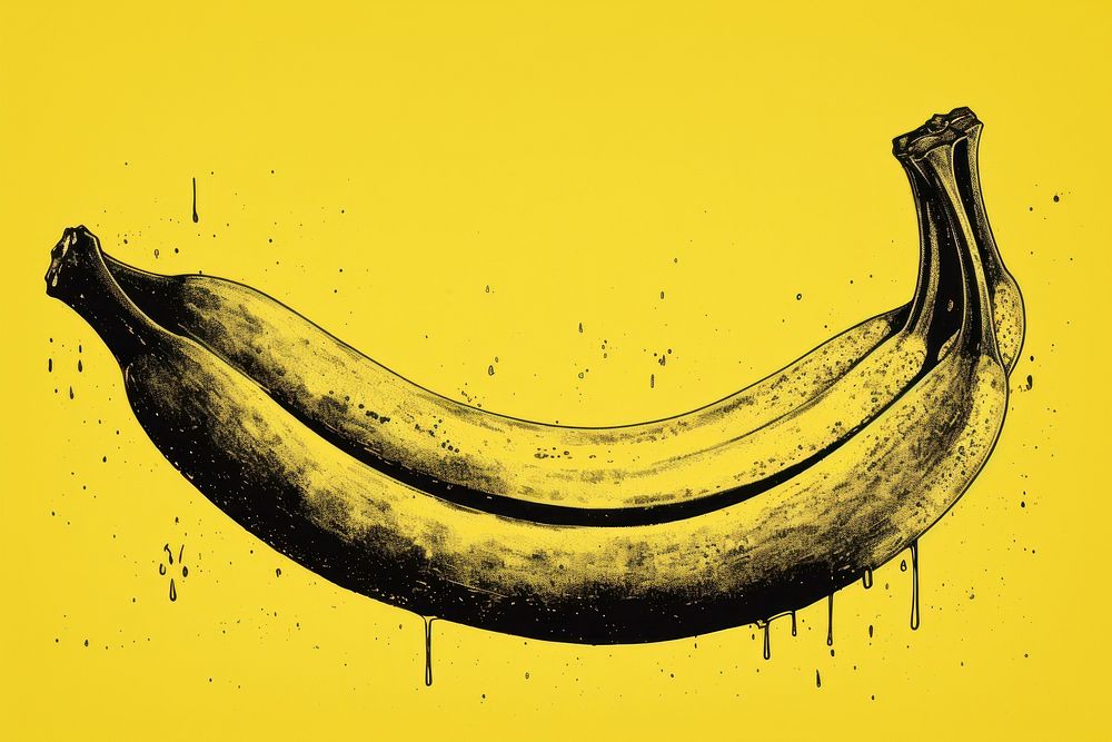 Banana food freshness produce.