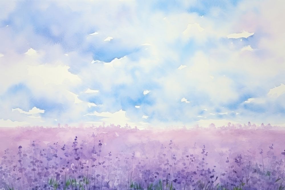 Sky backgrounds landscape lavender.