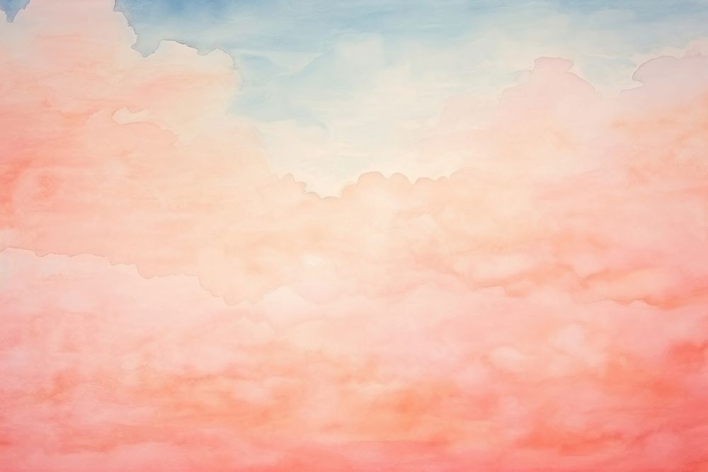 Painting sky backgrounds outdoors.